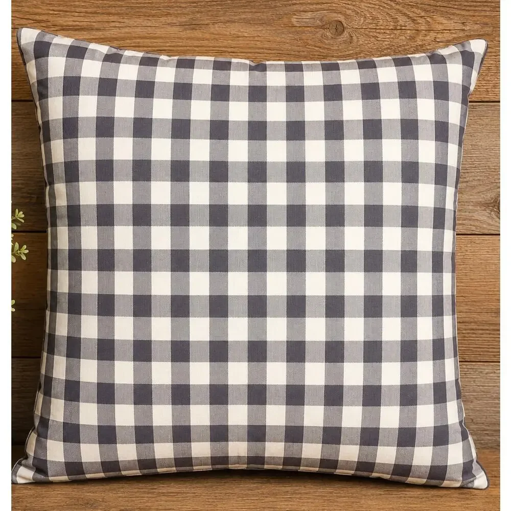 Farm Fresh Pumpkins Decorative Throw Pillow Fall Harvest Accent Cushion